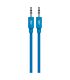 Pro Bass Unite Series- Boxed Auxiliary Cable-Blue 1m