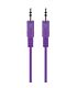 Pro Bass Unite Series- Boxed Auxiliary Cable-Purple