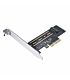 Orico M.2(2230/2242/2260/2280) NVME to PCI-E 3.0 Gen3 X4 Expansion Card (2TB Max)