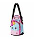 Quest Neoprene Lunch Bag Unicorn Blue and Pink