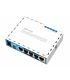 MikroTik hAP 2.4GHz 1.5dBi 5 Port Ethernet WiFi Router | RB951Ui-2nD