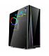 Redragon TAILGATE RGB Sync Tempered Glass Front/Side|3 x RGB Fan & 2 x Fan|ATX/Micro ATX|370mm GPU Black