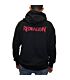 REDRAGON HOODIE WITH FRONT and BACK LOGO - BLACK - MEDIUM