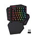 REDRAGON Diti Elite One-Handed RGB Wireless Mechanical Gaming Keyboard - Black