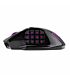 Redragon IMPACT ELITE Wireless MMO 16000DPI 18 Button|Ergonomic Design|RGB Backlit Gaming Mouse - Black