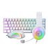 REDRAGON 3IN1 MS|HS|KB WIRED COMBO - WHITE