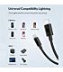 Ravpower USB-C to Lightning 1m Cable - Black