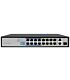 16 Port Fast Ethernet AI PoE Switch 2GE/1SFP Uplink