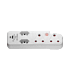 SWITCHED 3 PIN Adaptor-2x16A2X5A 3PIN Euro+Medium Surge+Type C+Type A