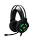 T-Dagger Andes Green Lighting|210cm Cable|USB|Omni-Directional Luminous Gooseneck Mic|40mm Bass Driver|Stereo Gaming Headset - Black/Green