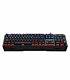 T-Dagger Battleship Rainbow Lighting|104 Key|150cm cable|Gaming Keyboard Black