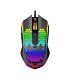 T-Dagger HONEYCOMB 8000DPI RGB Gaming Mouse - Black