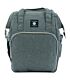 Totes Babe Alma Convertible Diaper Backpack Dark Grey