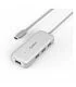Orico 4 Port USB-C to 4xUSB3.0 Hub - Silver