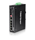 TrendNet 6-Port Hardened Industrial Gigabit DIN-Rail Switch