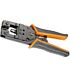 Goldtool Heavy Duty Waterproof F Type Connector Crimping Tool- FOR F type male RG58 RG59 and 6U connectors