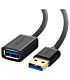 Ugreen 30127 USB 3.0A female/male cable 5Gbps - 3m extension cable