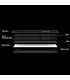 Keychron V6 100% Barebone RGB Wired Keyboard - Frosted Black