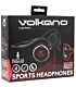 Volkano Loop Series Aux Headphones with Running Pouch