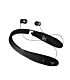 Volkano Cravat series Bluetooth earphone with neckband - Black