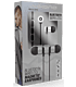 Volkano Mercury series Bluetooth magnetic earphones - Silver and Black