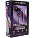 Volkano Alloy series metal earphone - Purple