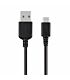 Volkano Anode series 2.5 meter Micro USB charge/data cable - Black