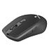 Volkano Zircon Series Wireless Mouse DPI Adjust and Side Buttons - Gunmetal/Black