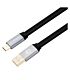 VolkanoX Speed Series USB3.0 to USB Type-C Cable 30cm - Flat Black