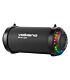 Volkano Mamba Lights Series Bluetooth Speaker with RGB Lights and Carry Strap Black