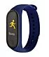 Volkano Active Tech Core Series Fitness Bracelet with HRM Blue