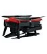 Volkano Redback series folding Drone with 720p WiFi camera - Black