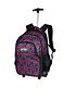 Volkano Winner Black Hearts Trolley Backpack Black