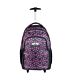 Volkano Winner Black Hearts Trolley Backpack Black