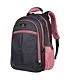 Volkano Orthopaedic Backpack 27L Dark Grey and Pink
