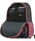 Volkano Orthopaedic Trolley Backpack 27L - Dark Grey/ Pink