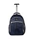 Volkano Orthopaedic Trolley Backpack 27L - Navy and Grey