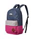 Volkano 3D Series 15.6 inch Laptop Backpack Navy/Burg