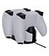 Sparkfox PlayStation 5 Design Dual Charging Dock - White/Black
