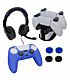 Sparkfox PlayStation 5 Combo Gamer Pack with Headset|Grip Pack|Controller Skin|Charging Dock