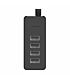 Orico 4 Port USB2.0 Hub Black|Micro USB Power Adapter Not Included - Black