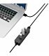 Orico 4 Port USB3.0 Hub - Black