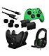 Sparkfox Player Pack 2xBattery Pack|1xCharge Cable|1xCharging Station|1xHeadset|1xStandard Thumb Grip Pack