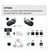 Sony SP700 Truly Wireless Sports Headphones with Noise Cancelling and IPX4 Splash Proof Black