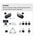 Sony SP700 Truly Wireless Sports Headphones with Noise Cancelling and IPX4 Splash Proof White