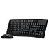 Rapoo Wireless Keyboard and Mouse Black