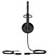 Yealink YHS34 mono headset with RJ-9 and letherette ear cushions