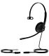 Yealink YHS34 mono headset with RJ-9 and letherette ear cushions