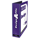 Treeline Design A File A4 70mm Lever Arch File Blue Box-10