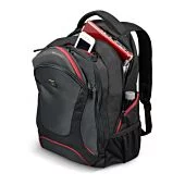 Port Designs COURCHEVEL 17.3' Backpack Case - Black and Red